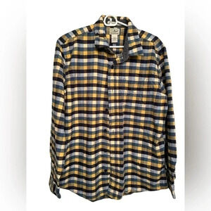 L.L. Bean flannel checked shirt